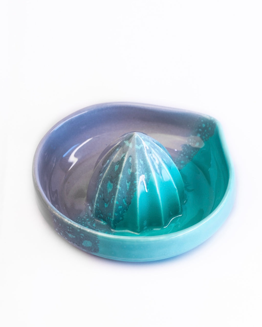 Saftpresse "Shiraz" in anthrazit/türkis