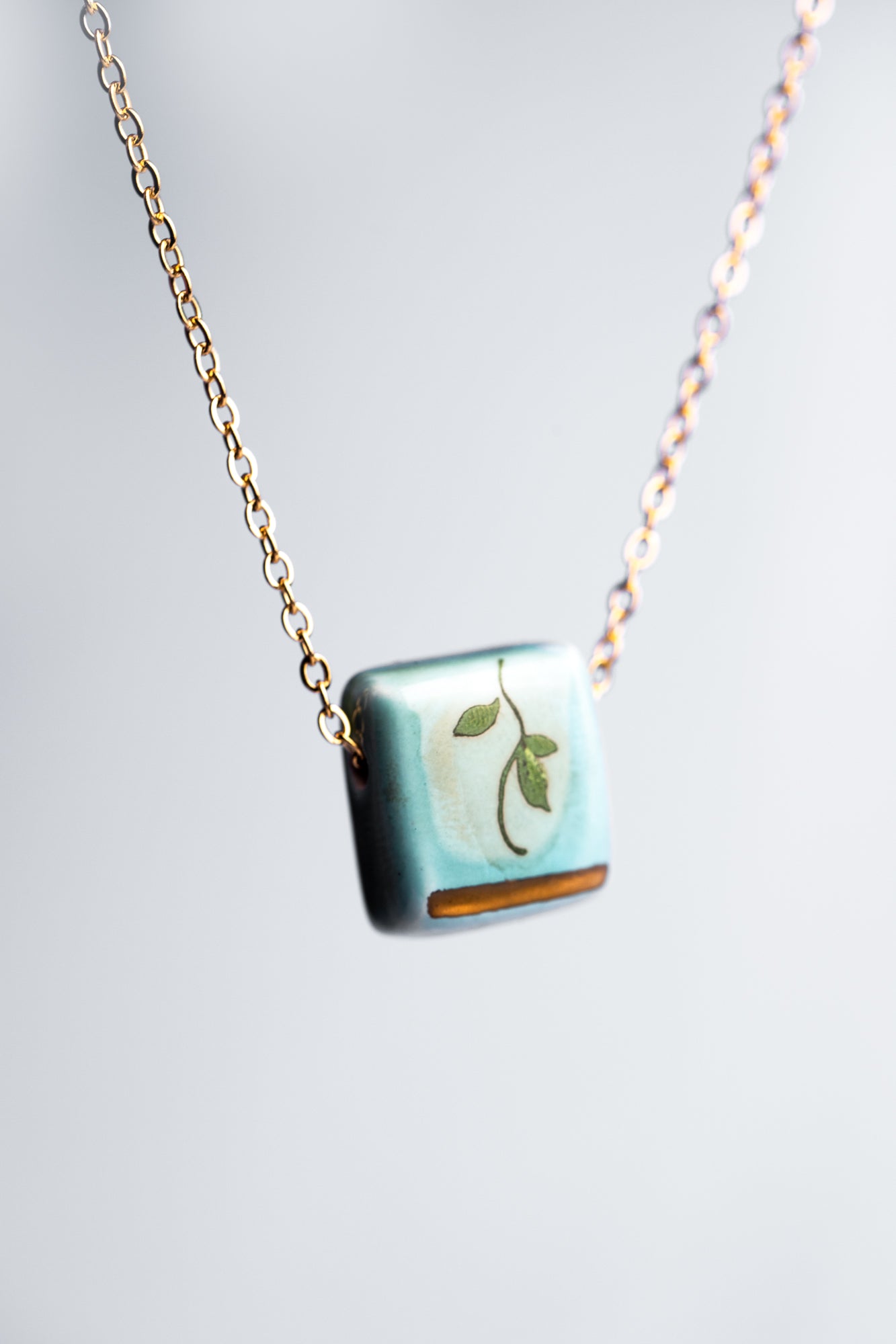 Halskette "Barg - Das Blatt"