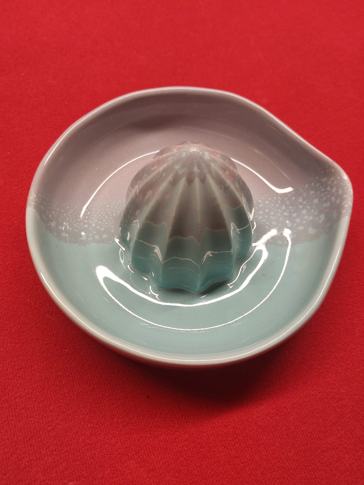 Saftpresse "Shiraz" in anthrazit/türkis